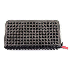 Christian Louboutin PANETTONE WALLET Black red